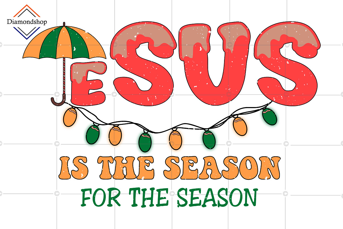 Retro Christmas Sublimation Bundle, a Decorative Illustration by DiamondShop (Photo 5 of 11)