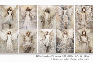 Ivory Angels Paintings