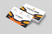 Company Business Card Template, a Business Card Template by MightyDesign (Thumbnail 2 of 6)