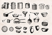 Kitchen Tools Engravings, an Object Graphic by Graphic Goods (Thumbnail 5 of 6)