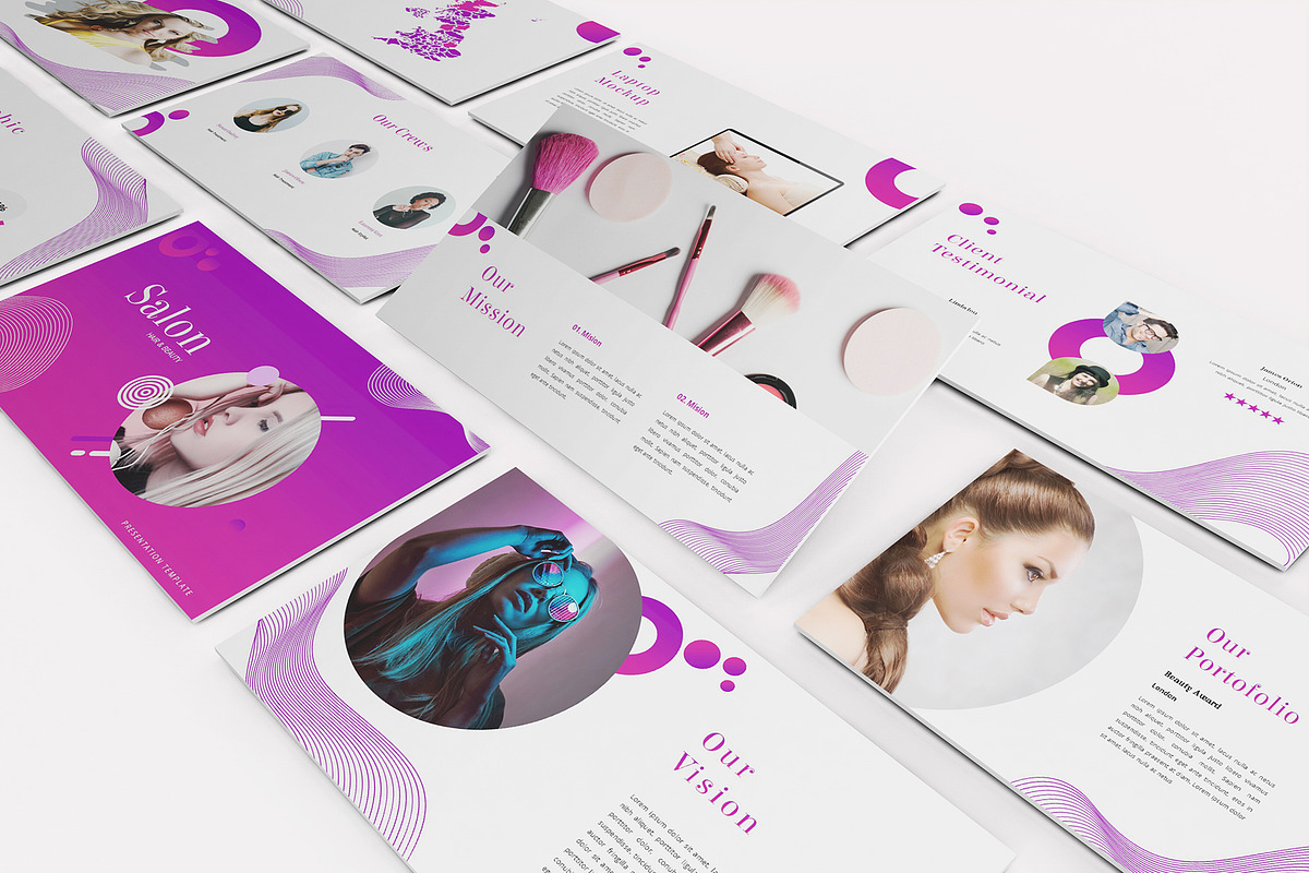 Salon - Hair & Beauty Powerpoint, a Presentation Template by Incools Stokie (Photo 8 of 10)