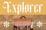 Angelic Glimstone Modern Gothic, a Blackletter Font by timelesstype.co (Thumbnail 15 of 20)