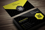 Creative Dark Business Card, a Business Card Template by bouncy (Thumbnail 1 of 4)