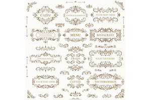 Vintage decorative frames, a Decorative Illustration by Yayasya