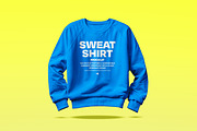 Crew Neck Sweatshirt Mockup, an Apparel Mockup by sagesmask.com (Thumbnail 3 of 5)