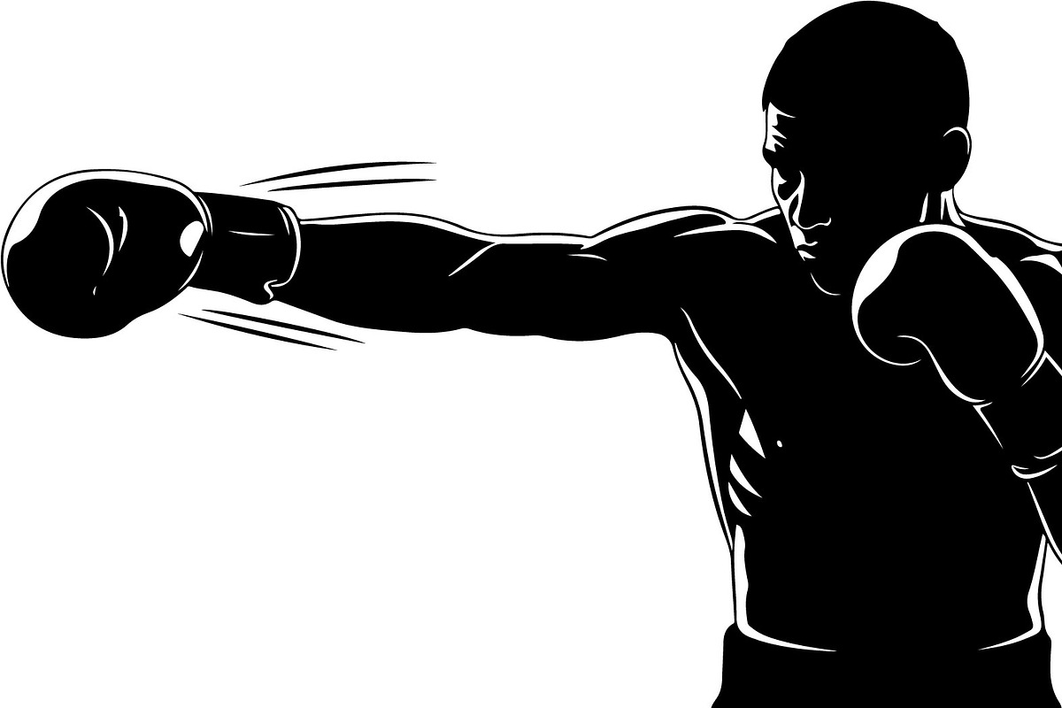 Boxing Fighter Silhouette Bundle, an Illustration by Designs_River (Photo 15 of 31)