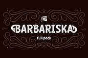 Barbariska — full pack, a Font by Russian Fonts (Thumbnail 1 of 9)