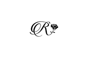 Luxury Letter R with Rose Logo, a Branding & Logo Template by Luxury Logos (Thumbnail 3 of 4)