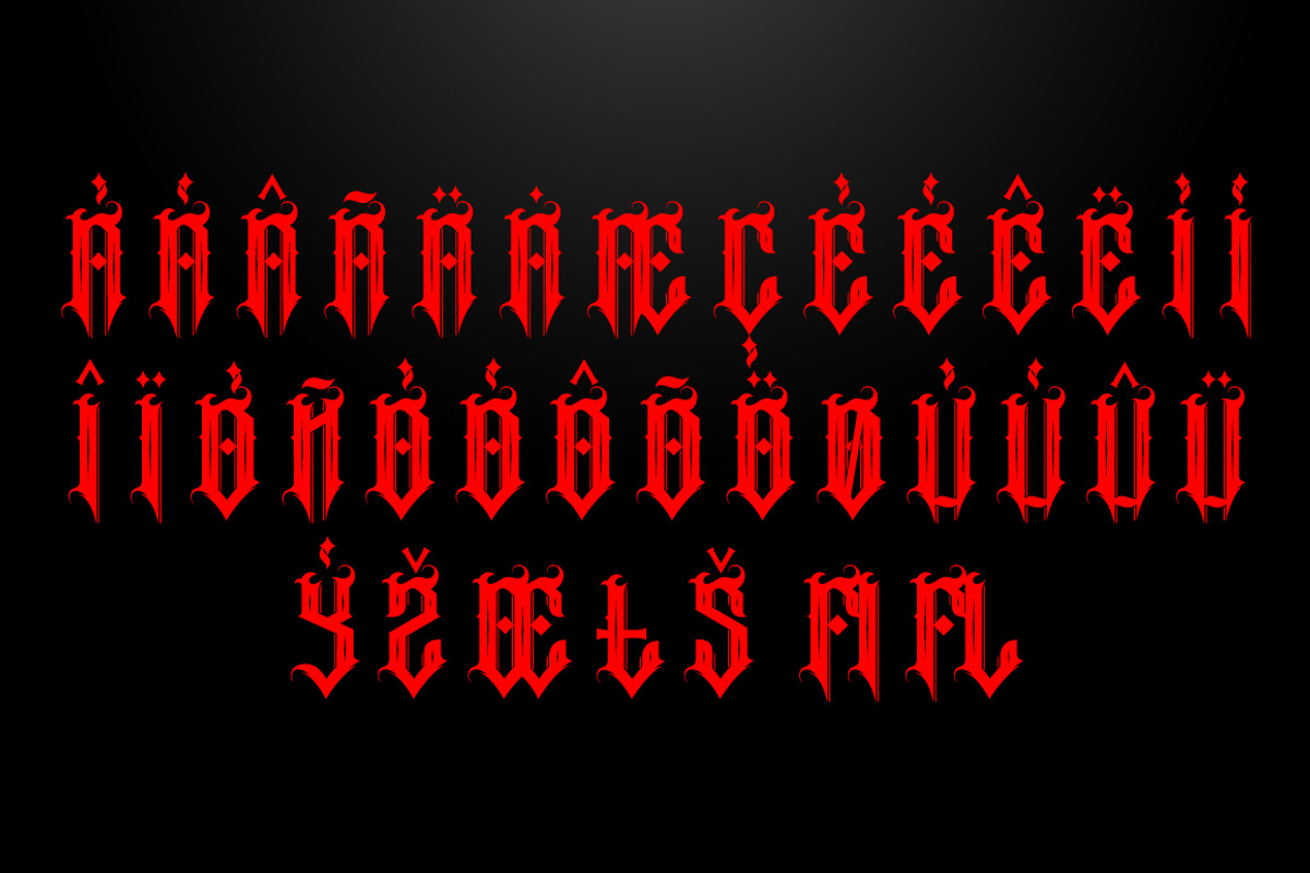 Ruthless Typeface preview 5