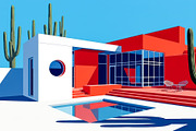 Modern Desert Architecture, an Object Illustration by StockVerse Creative (Thumbnail 3 of 4)