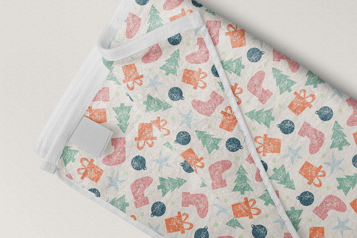 Vector Christmas Pattern Set (Sale), a Pattern Graphic by Chloe's Illustrations (Photo 9 of 10)