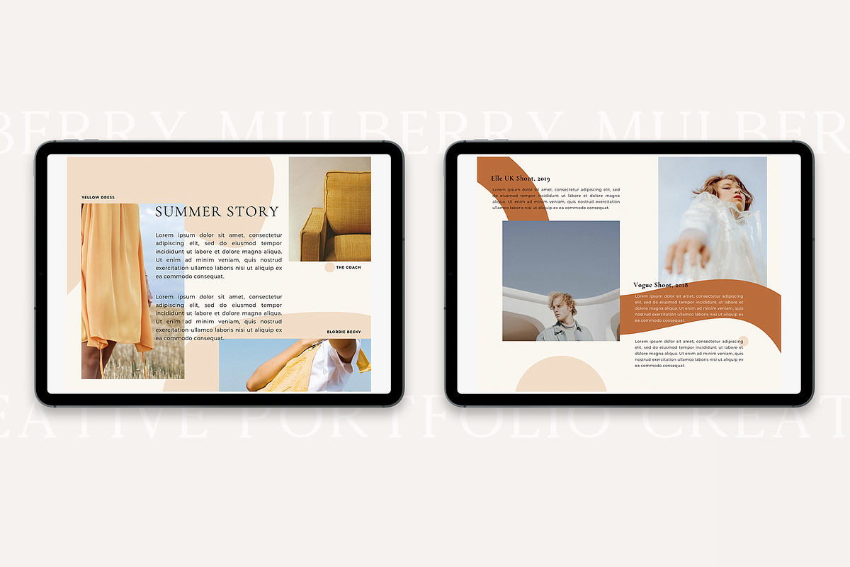 Mulberry Portfolio | Canva, a Magazine Template by Ralony (Photo 3 of 10)