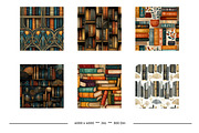 Book Retro Art Style Patterns, a Pattern Graphic by karenfoleyphoto (Thumbnail 4 of 9)