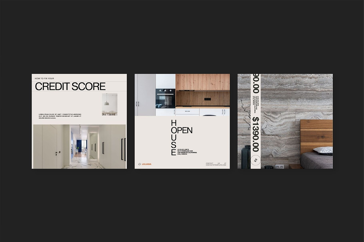 140 Luxury Realtor Templates, a Social Media Template by Prapti Design (Photo 8 of 12)