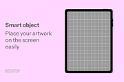 iPad Mockup + 6 FREE backgrounds, an iPad Mockup by Mock It Up (Thumbnail 2 of 5)