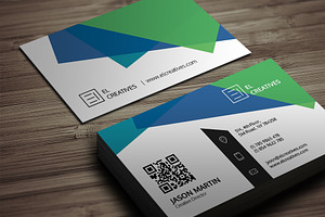Creative Multi Color Business Card