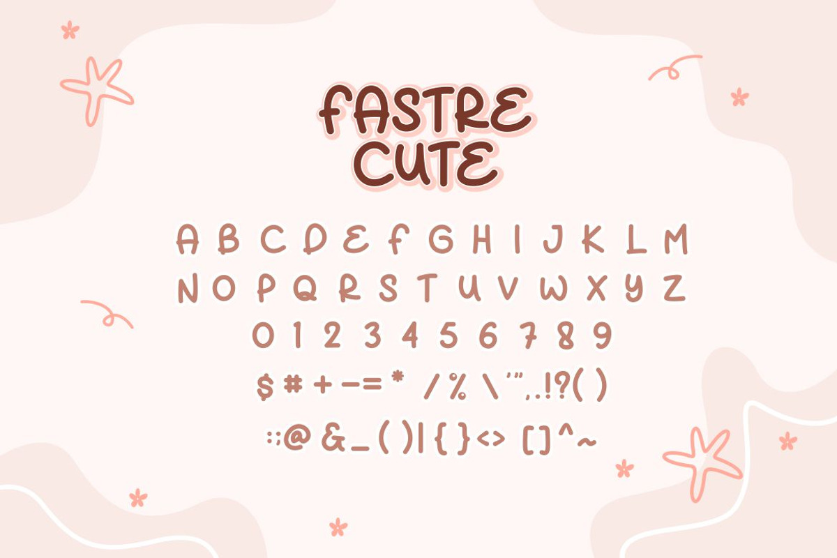 Fastre Cute Font, a Handwritten Font by Onotype (Photo 4 of 5)
