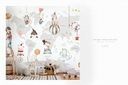CIRCUS watercolor illustrations, an Animal Illustration by erasovas (Thumbnail 5 of 10)
