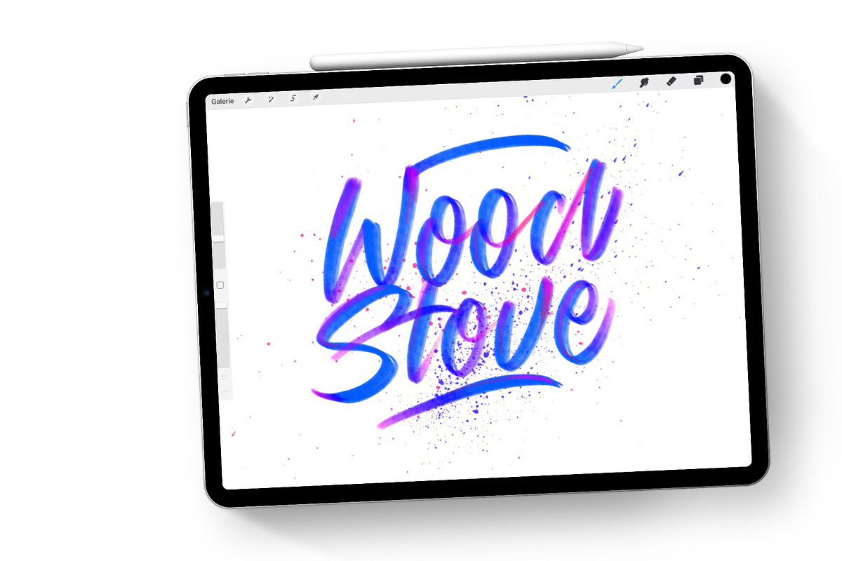 Predefined Procreate Color-Brushes, a Brush Add-On by Studio FabianFischer (Photo 6 of 6)