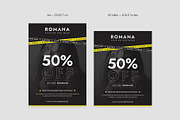 Fashion Black Friday Flyer Template, a Flyer Template by artbart (Thumbnail 7 of 9)