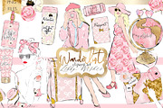 Travel Vacation Wanderlust clipart, an Illustration by Libby Wishes (Thumbnail 1 of 9)