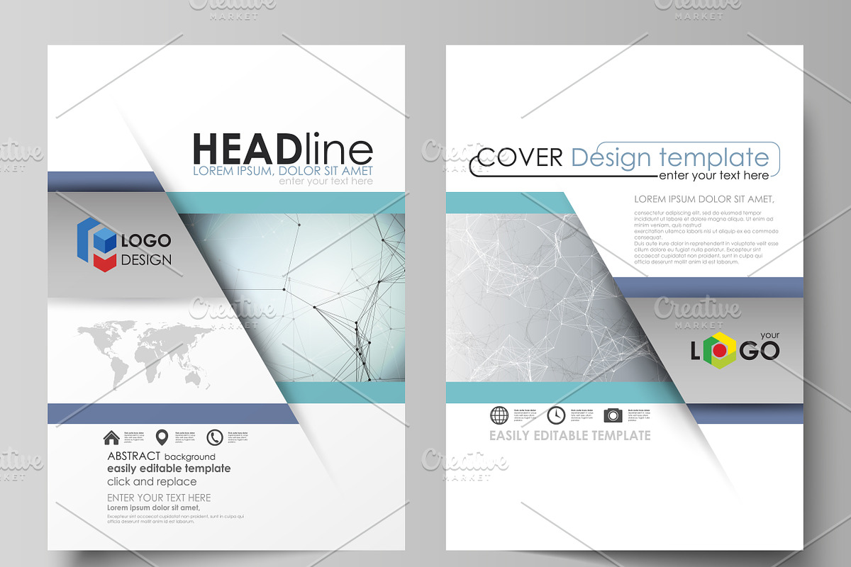 Mega Pack templates, a Brochure Template by VectorShop (Photo 42 of 102)