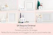 24 Christmas styled mockup images, a Print Template by Plums Pixel Love (Thumbnail 3 of 5)