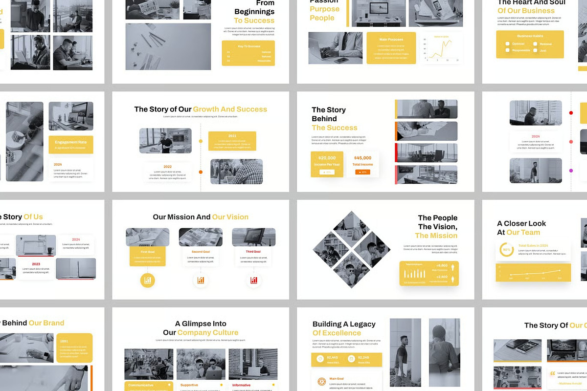 About Us Keynote Templates, a Presentation Template by Fit-tee (Photo 2 of 2)