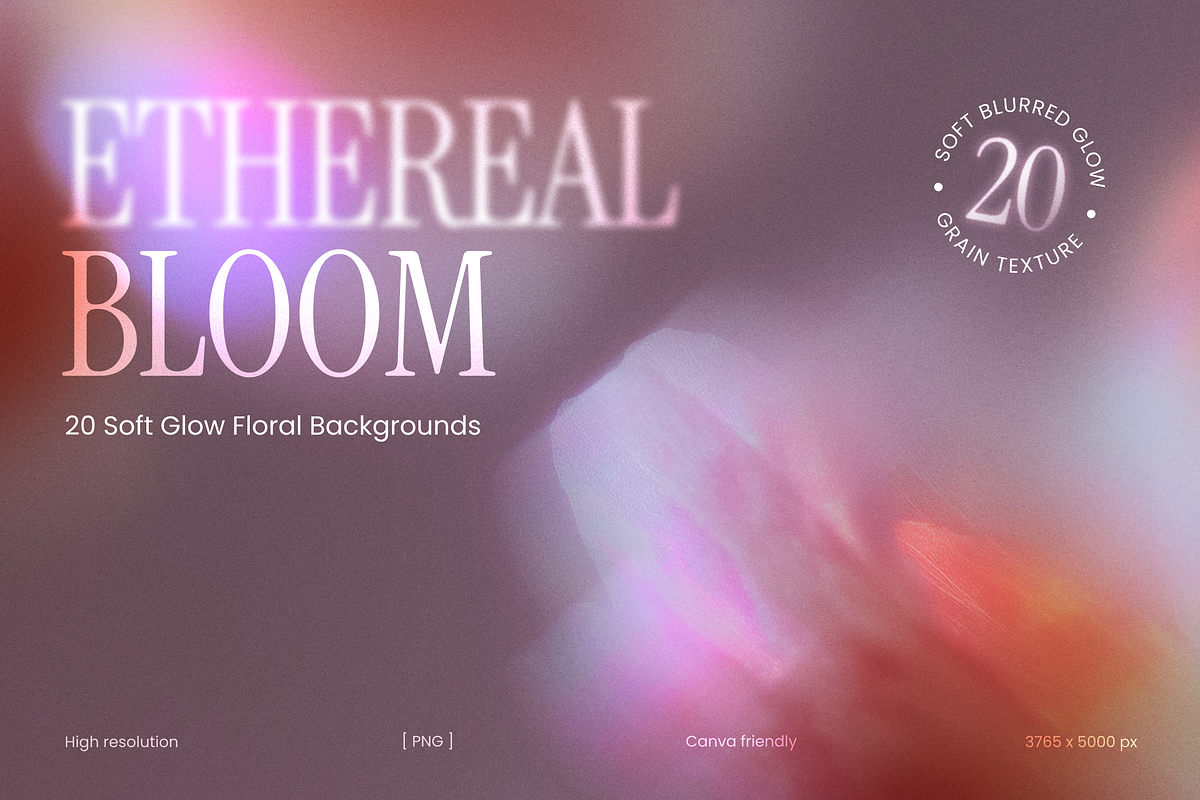 20 Soft Blurred Floral Backgrounds, a Background Graphic by Karisma Studio (Photo 1 of 12)