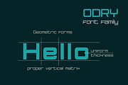 Odry font family, a Sans Serif Font by vlad.berla (Thumbnail 3 of 7)