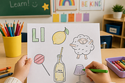 ABC coloring pages, an Education Illustration by Oleksandra Illustrates (Thumbnail 7 of 8)