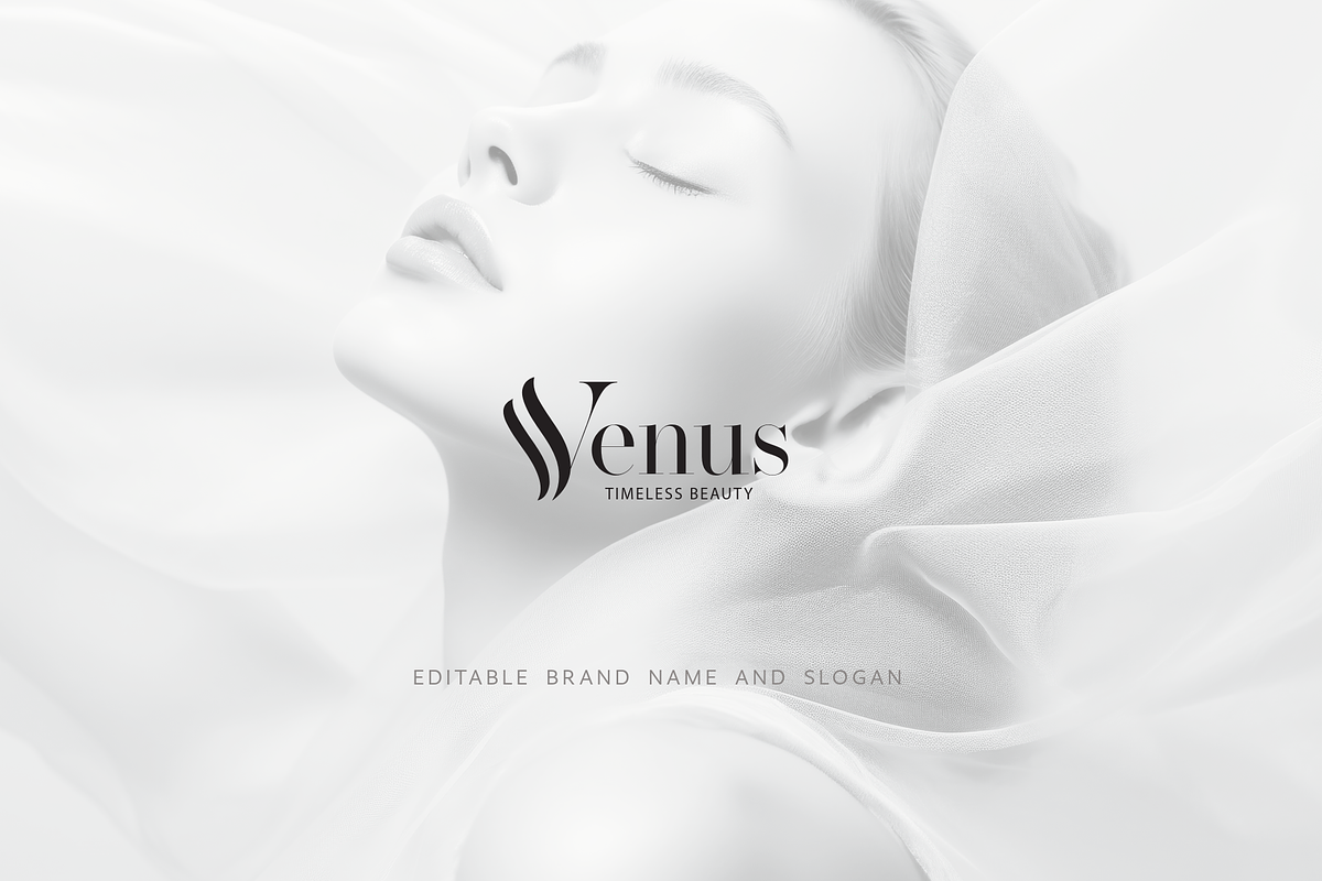 Venus - V monogram brand identity, a Graphic by Graphema Digital (Photo 3 of 12)