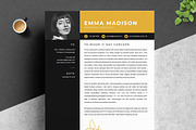 Modern Resume/CV Template for Word, a Resume Template by ResumeInventor (Thumbnail 4 of 6)