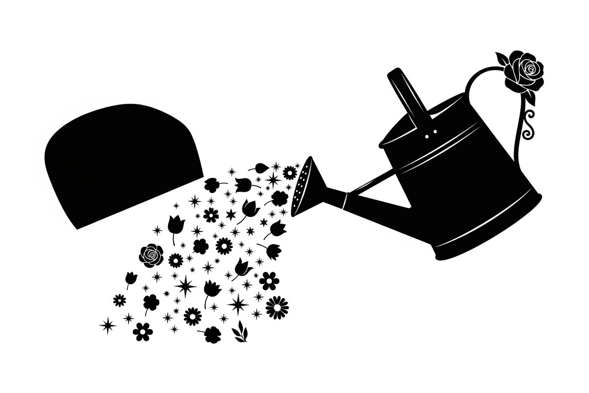 Watering Can Silhouette Bundle, an Illustration by Gaye Art (Photo 5 of 31)