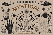 MYSTICAL - Spiritual Mystic Magic, an Illustration by Artolabs (Thumbnail 1 of 10)