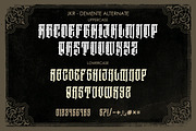 DEMENTE, a Blackletter Font by jakejarkor (Thumbnail 3 of 4)