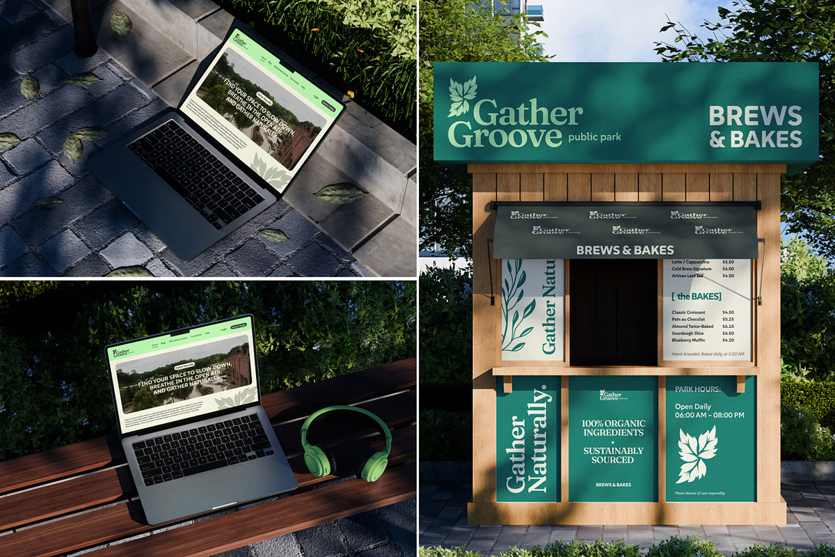 39 Urban Park Advertising Mockups, an Advertising Mockup by Vitora Mockup (Photo 9 of 12)
