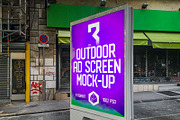 Outdoor Ad Screen MockUps Bundle, an Advertising Mockup by Graphic Shelter (Thumbnail 5 of 9)