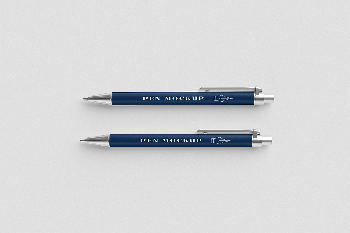 Pen Mockup, a Pens & Pencil Mockup by xavier_studio (Photo 2 of 5)