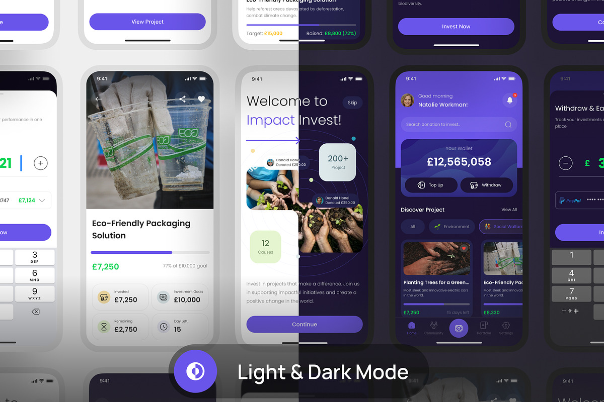 Ethix App - Invest with Purpose, a Templates & Theme by hencyp (Photo 3 of 6)