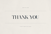 Orivian – A Refined Serif Font, a Serif Font by Only Fonts (Thumbnail 11 of 11)