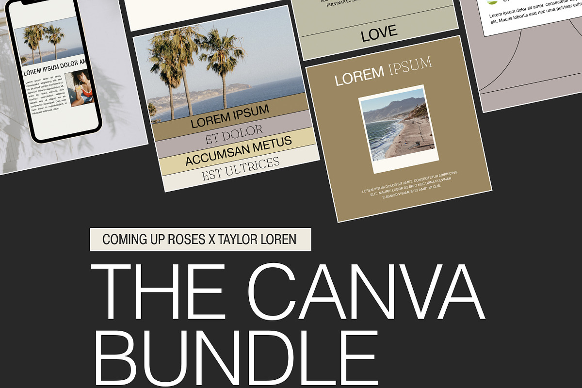 Canva Templates Bundle, a Templates & Theme by Shop Taylor Loren (Photo 2 of 2)