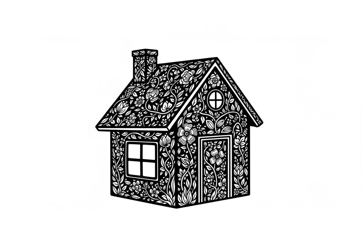 Cute House Silhouette Bundle, an Illustration by Designs_River (Photo 7 of 31)