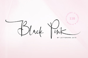 Black Pink Signature