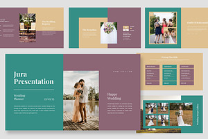 Jura : Bridal Planner Google Slides, a Presentation Template by Punkl Camp