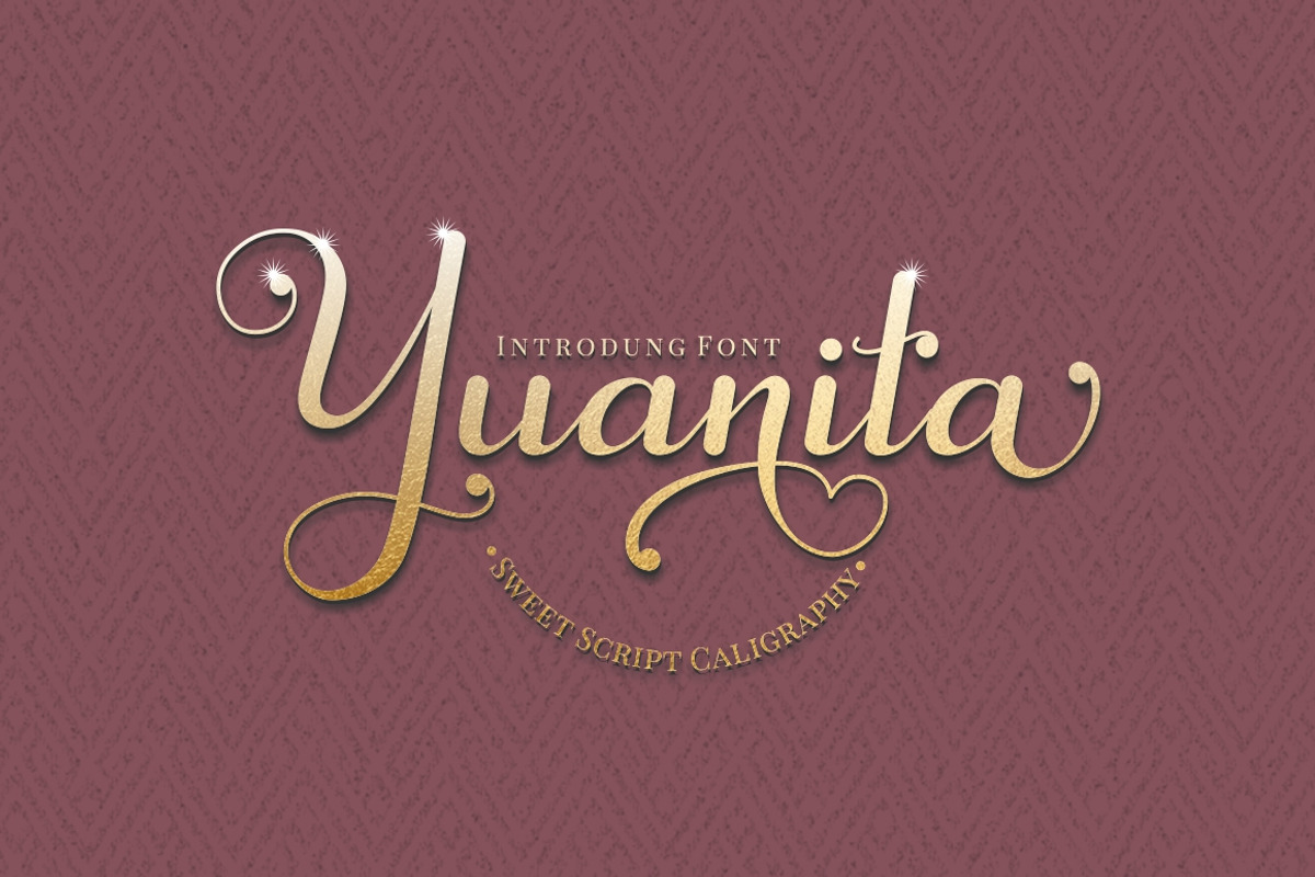 Yuanita - Modern Calligraphy Font
