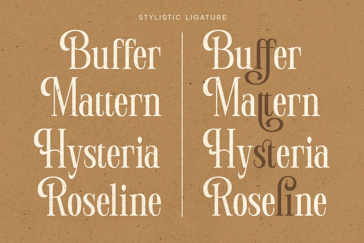 Manierlich – Elegant Serif Display, a Serif Font by Letterhend Studio (Photo 10 of 10)