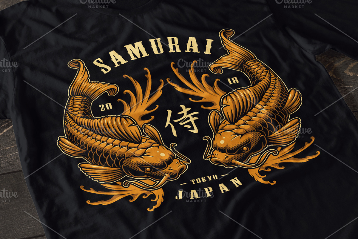 Samurai Design Bundle, an Illustration by Harry Kasyanov (Photo 8 of 8)