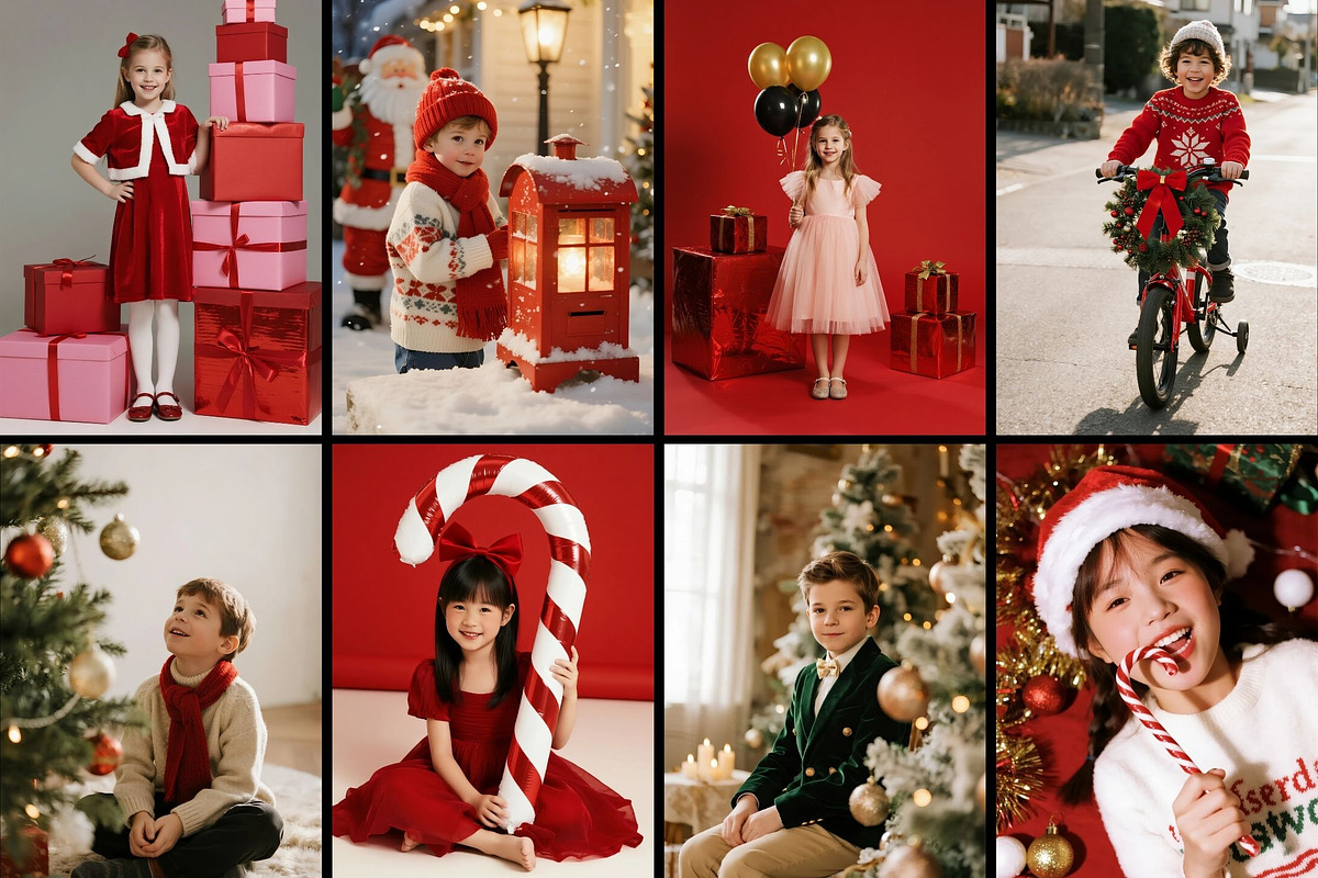 40 Christmas Kids Photo Prompts, a Holiday Photo by Selenique Studio (Photo 4 of 10)