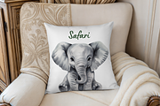 Boho Jungle Nursery Art PNG Set, an Illustration by MockupWizard (Thumbnail 5 of 5)